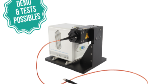 Coupleur de fibre pour la source lumineuse pompée par laser XWS-30 d’ISTEQ