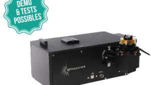 Monochromator-H : Source monochromatique réglable (340–2000 nm) fibrée