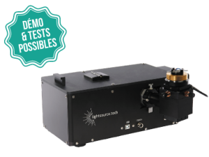 Monochromator-H : Source monochromatique réglable (340–2000 nm) fibrée