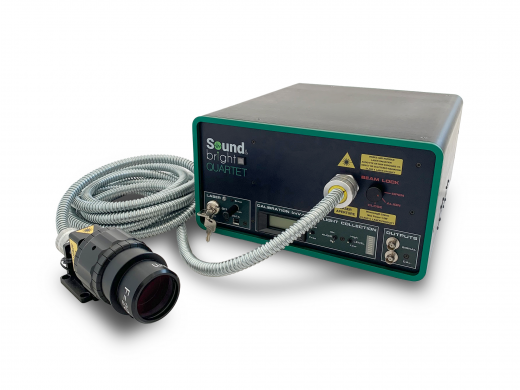 Mesure d'ultrasons non destructive par laser (in situ, temps réel)