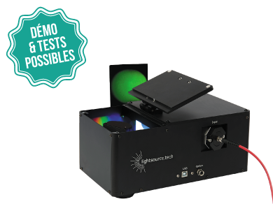 Nouveau monochromator-F de lightsource.tech : un monochromateur fibre-à-fibre offrant une large plage spectrale de 190 nm à 5,5 µm