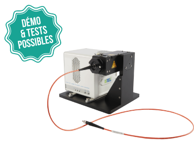 Coupleur de fibre pour la source lumineuse pompée par laser XWS-30 d’ISTEQ