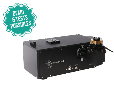 Monochromator-H : Source monochromatique réglable (340–2000 nm) fibrée