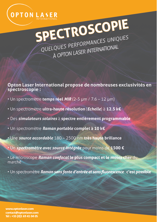 Brochure Spectroscopie