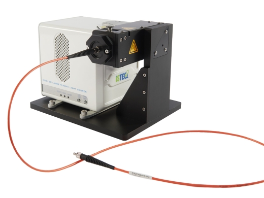 Coupleur de fibre pour la source lumineuse pompée par laser XWS-30 d’ISTEQ