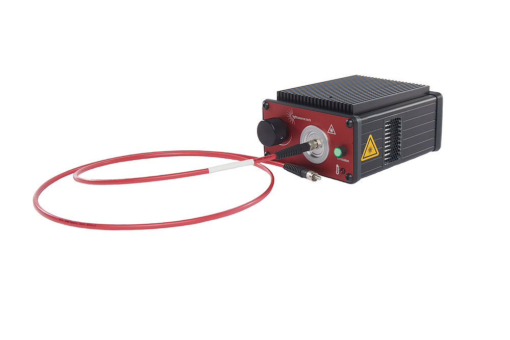 LS-WL1 : Source blanche fibrée : haute puissance, haute luminance