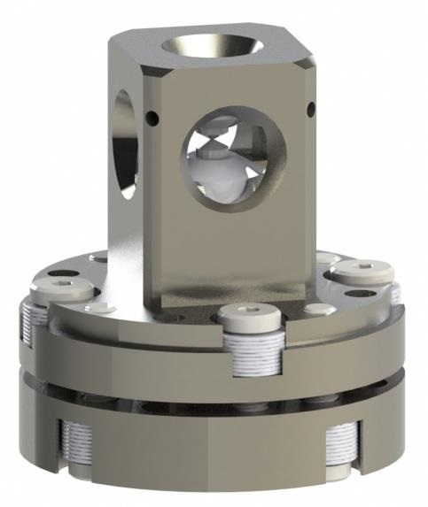 Cellule à enclume de diamant compacte