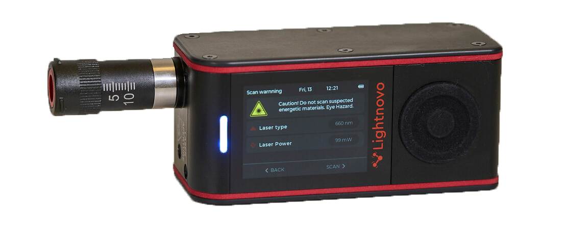 mini spectromètres Raman OPERATOR de Lightnovo au service de la sécurité