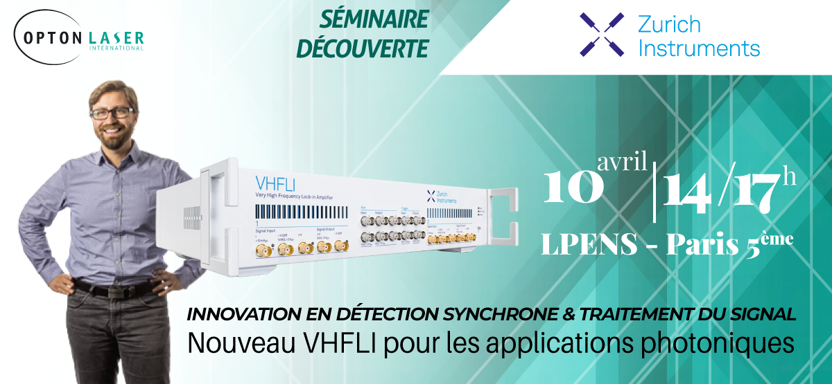 Séminaire découverte Zurich Instruments 