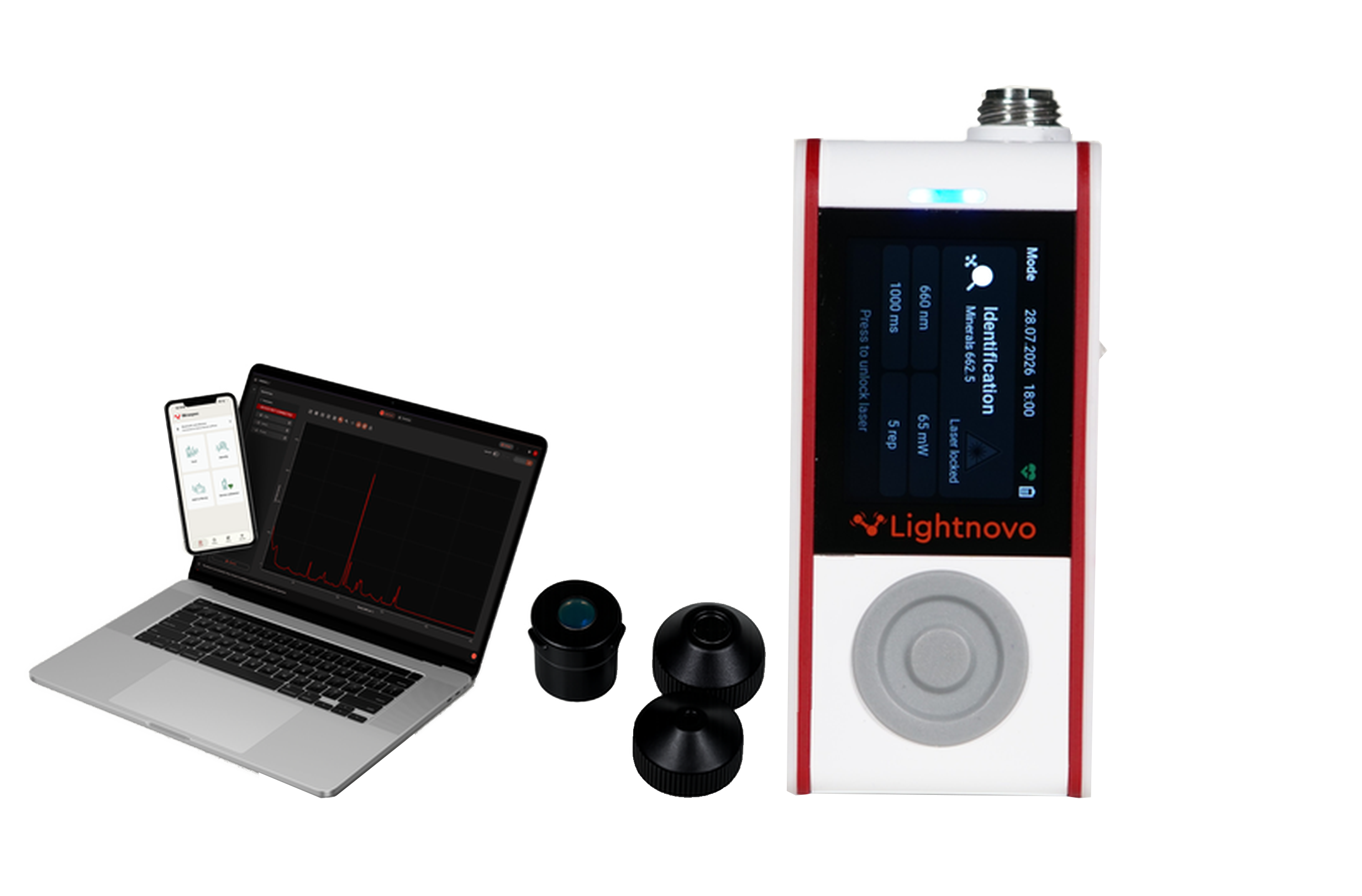 Bundle MiniRaman 660 nm : le Raman portatif abordable<